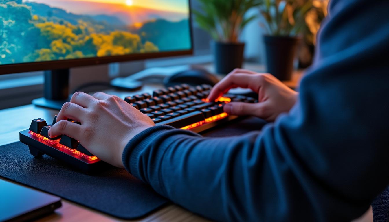 découvrez comment le clavier gamer devient un allié précieux dans l'apprentissage des langues. optimisez votre expérience d'étude grâce à des fonctionnalités innovantes et personnalisées.