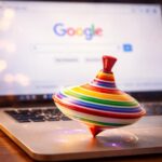 découvrez comment la toupie sur google évoque la nostalgie de notre enfance à chaque clic, ravivant des souvenirs précieux et un sentiment de joie simple.