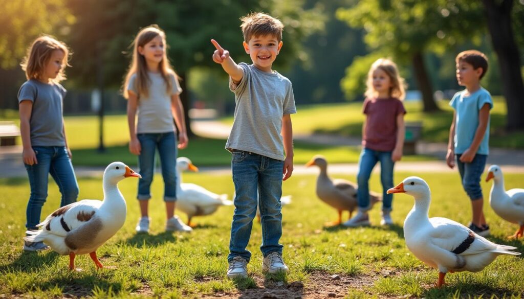 découvrez comment organiser le jeu duck duck goose pour renforcer l'esprit d'équipe tout en garantissant le maximum de plaisir aux participants grâce à nos astuces et conseils pratiques.