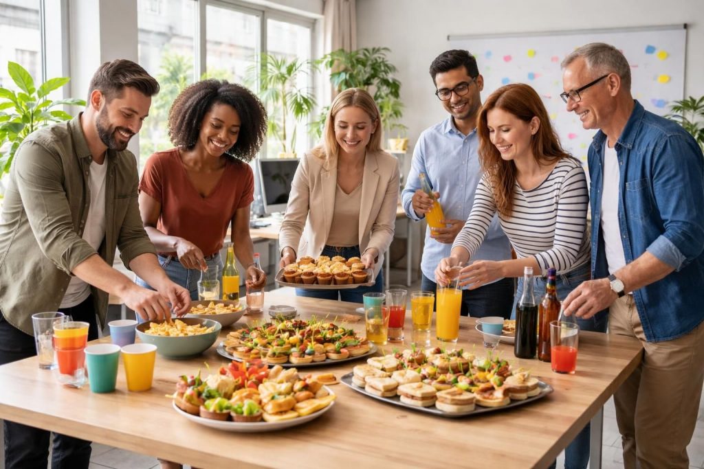 rédigez un texte d'invitation chaleureux et personnalisé pour le pot de départ d'un collègue, qui reflète l'esprit et la convivialité de votre équipe.