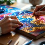améliorez votre patience et votre concentration en vous plongeant dans l'univers apaisant du son diamond painting, une activité créative et relaxante.