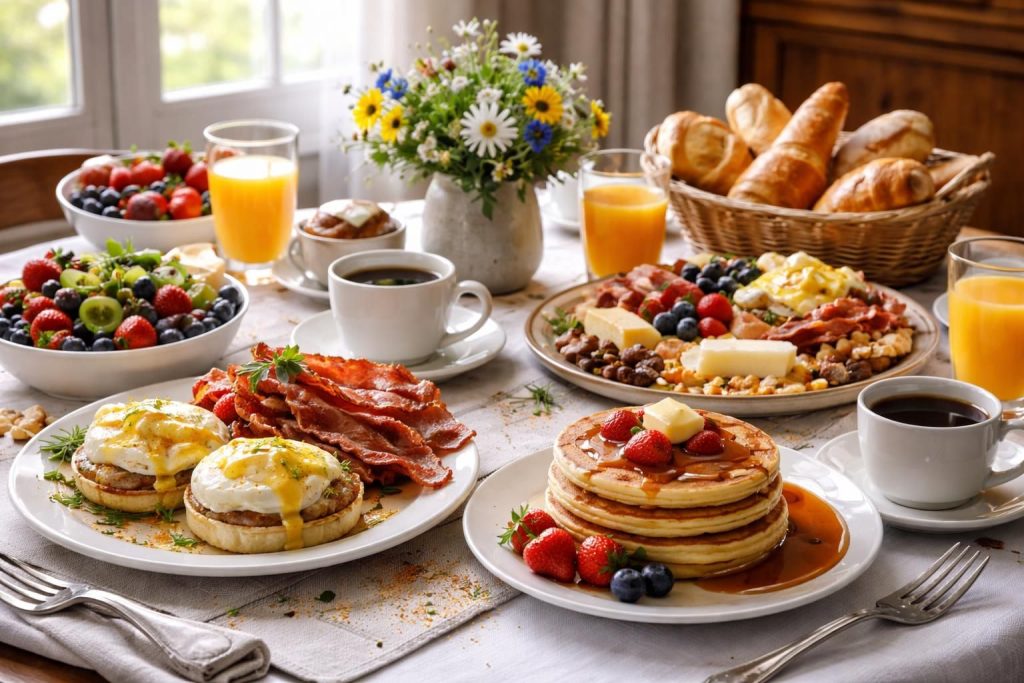 découvrez des idées de repas savoureuses pour un brunch parfait à l'occasion de la fête des pères. célébrez ce jour spécial avec des recettes faciles et gourmandes.