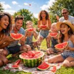 découvrez le jeu de la pastèque, une activité ludique et rafraîchissante parfaite pour partager éclats de rire et éclaboussures entre amis ou en famille. amusez-vous à chaque instant !