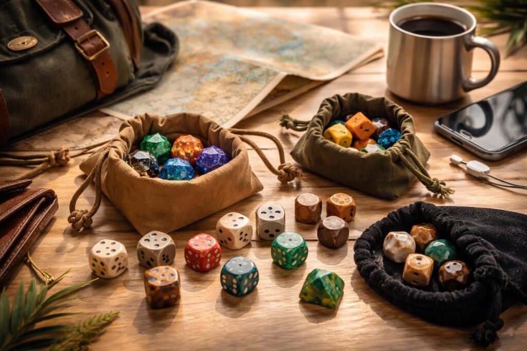 découvrez notre sélection des meilleurs jeux de dés à emporter lors de vos voyages pour des moments de plaisir et de convivialité où que vous soyez.