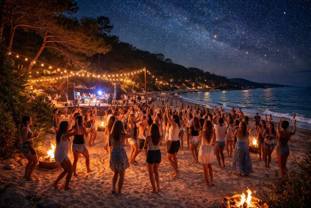 découvrez les meilleures plages animées de corse pour faire la fête et danser sous les étoiles. ambiance festive garantie au cœur de paysages paradisiaques.
