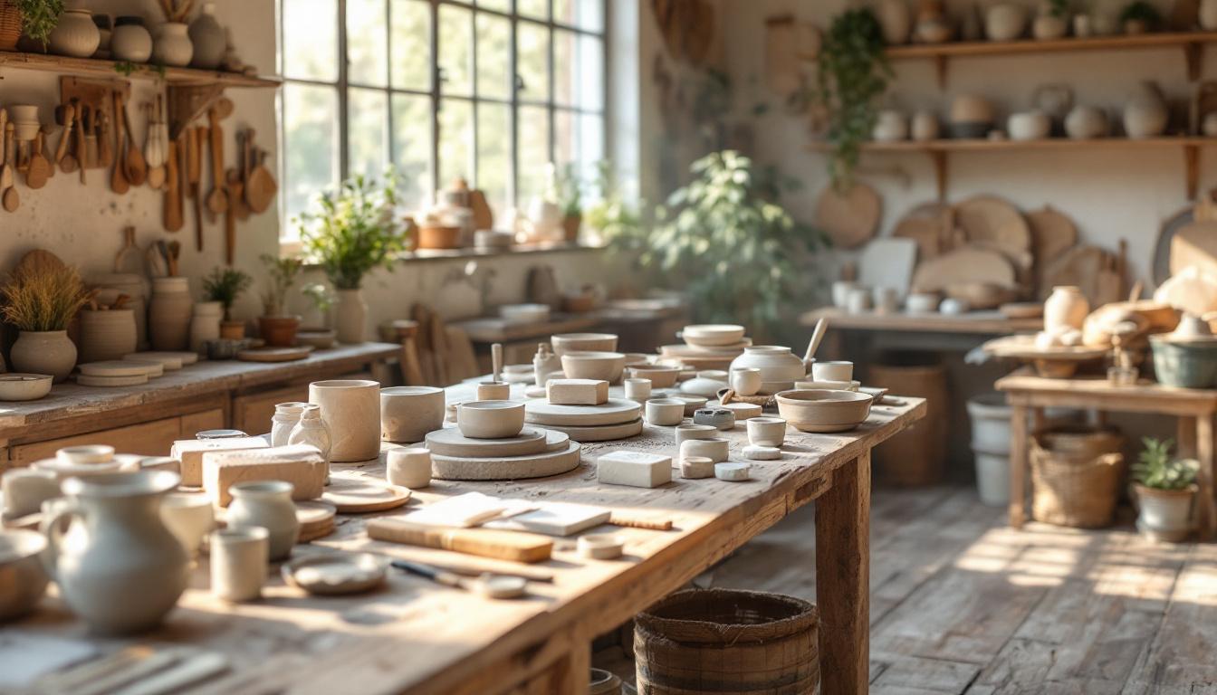 découvrez notre sélection des 5 meilleures boutiques de kits de poterie pour débutants, parfaites pour débuter votre aventure créative avec du matériel de qualité.