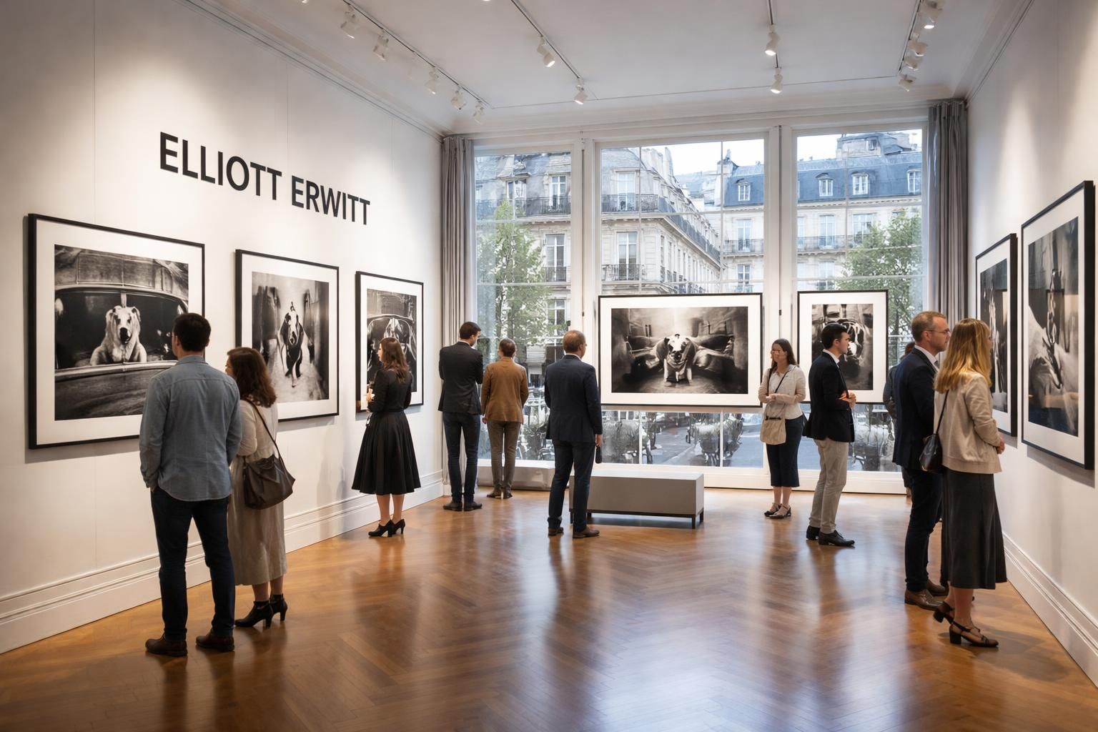 découvrez l'exposition incontournable d'elliott erwitt à paris : une plongée unique dans l'univers du maître de la photographie, avec ses clichés iconiques et son regard inimitable.