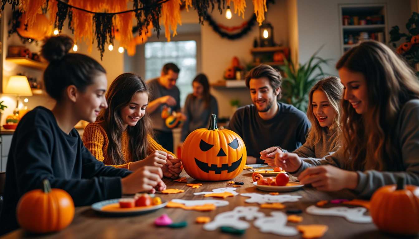 découvrez comment transformer votre maison en un lieu magique grâce à des activités d'halloween pour ado, amusantes et créatives. parfait pour des moments inoubliables en famille ou entre amis !