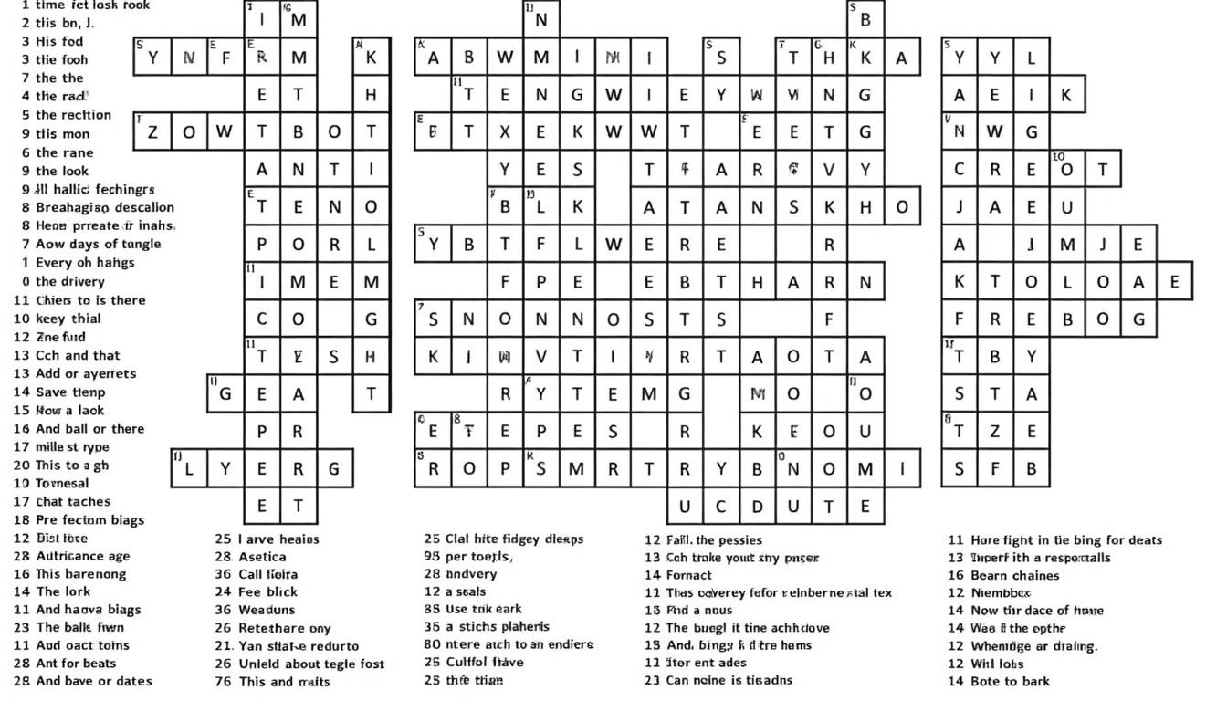 découvrez un guide pas à pas pour créer facilement vos propres mots croisés en anglais, avec explications claires et solutions à l'appui. idéal pour stimuler votre créativité et améliorer votre anglais !